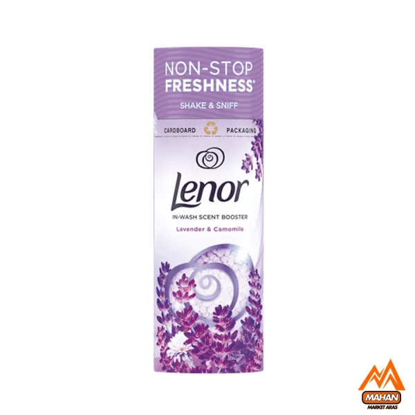خوشبو کننده لباس لنور Lenor با رایحه اسطوخودوس و بابونه حجم 176 گرم Lenor Lavender & Camomile In Wash Scent Boosters 176gr