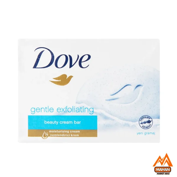 صابون داو Dove مدل GENTLE EXFOLIATING حجم 90 گرم Dove Gentle Exfoliating Beauty Cream Bar 90gr
