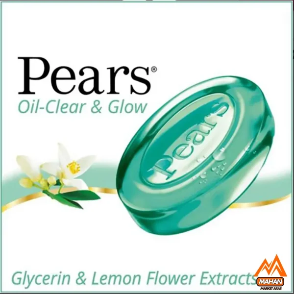 صابون گلیسیرینه شفاف پیرز Pears مدل Lemon Flower وزن 125 گرم Pears Oil Clear Soap with Lemon Flower Extract 125gr - Image 2