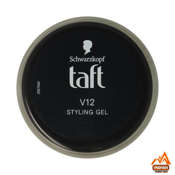 ژل حالت دهنده مو تافت Taft مدل V12 شماره 12 حجم 250 میل Schwarzkopf Taft V12 Power Gel Speed Hold 250ml - Image 2