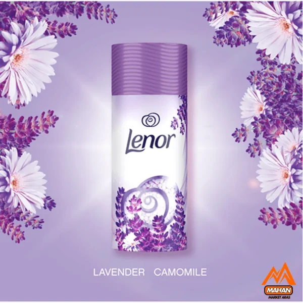 خوشبو کننده لباس لنور Lenor با رایحه اسطوخودوس و بابونه حجم 176 گرم Lenor Lavender & Camomile In Wash Scent Boosters 176gr - Image 2