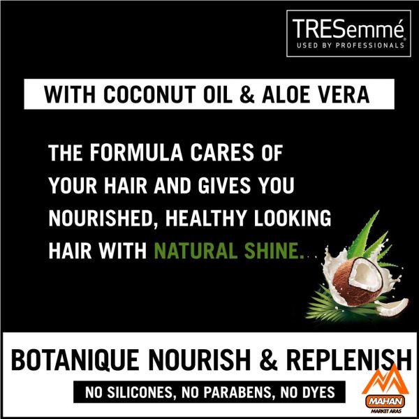 شامپو ترمیم کننده مو ترزمه TRESEMME مدل Botanique Nourish And Replenish حجم 700 میل Tresemme Botanique Nourish And Replenish 700ml - Image 6