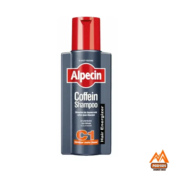 شامپو کافئین آلپسین Alpecin مدل C1 ضد ریزش و تقویت کننده مو حجم 250 میل Alpecin Caffeine Shampoo C1 250ml