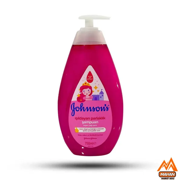 شامپو جانسون Johnsons مدل isildyan parlaklik حجم ۷۵۰ میل Johnsons Baby Işıldayan Parlaklık Şampuan 750ml