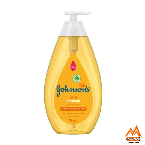 شامپو بچه روزانه جانسون Johnson حجم 750 میل Johnson's Baby Bebek Şampuanı 750ml