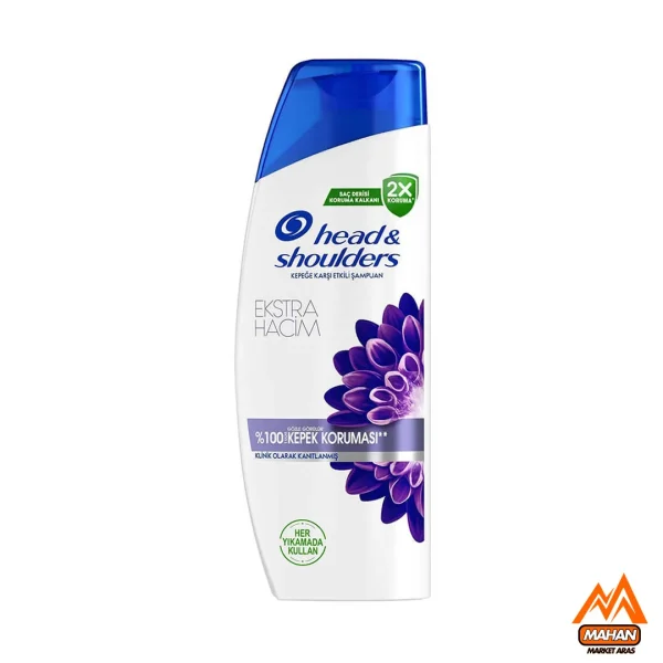 شامپو ضد شوره هد اند شولدرز Head & Shoulders مدل Ekstra Hacim حجم 350 میل Head & Shoulders Şampuanı Ekstra Hacim 350ml