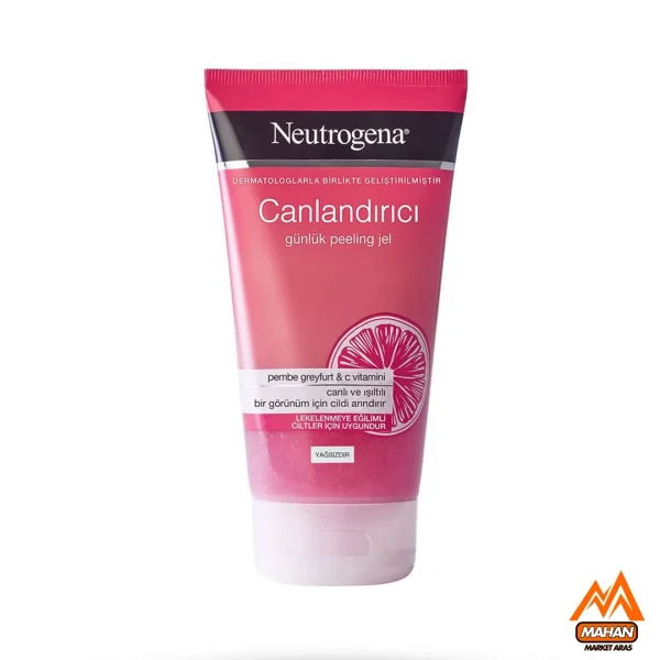 اسکراب لایه بردار و ضد لک نوتروژینا Neutrogena حاوی عصاره گریپ فروت با حجم 150 میل