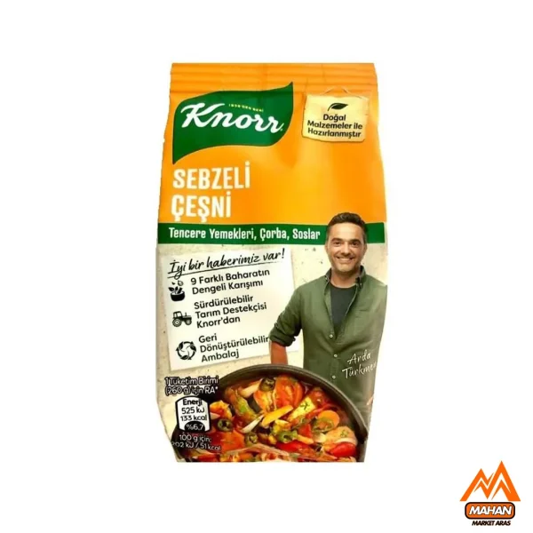 ادویه سبزیجات کنور KNORR بسته 65 گرم knorr sebzeli cesni 65g