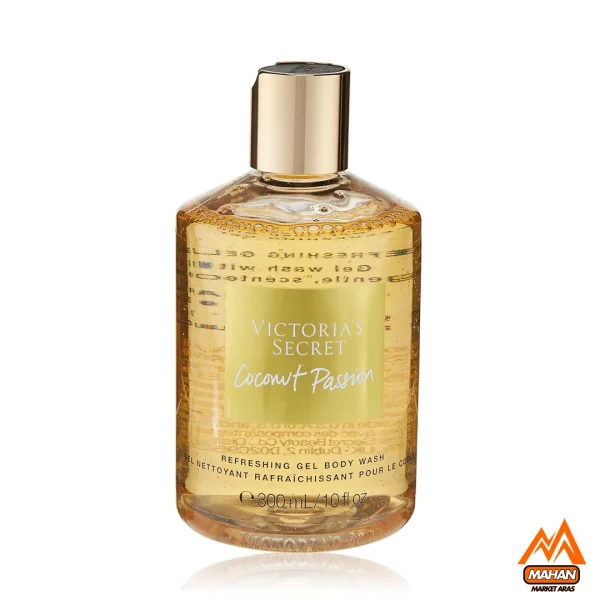شامپو بدن ویکتوریا سکرت VICTORIA'S SECRET مدل COCONUT PASSION حجم 300 میل Victoria's Secret Body Wash COCONUT PASSION 300ml