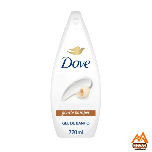 شامپو بدن بدون سولفات ملایم داو Dove مدل Gentle Pamper مناسب پوست حساس و خشک حجم 720 میل