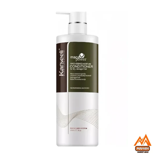 نرم کننده آبرسان و ترمیم کننده مو کارسل KARSEELL حجم 800 میل Karseell Maca Essence Repair Conditioner 800ml