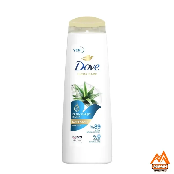 شامپو ضد شوره آلوئه ورا داو DOVE حجم 400 میل Dove Ultra Care Anti-Dandruff Shampoo Aloe Vera 400 ml