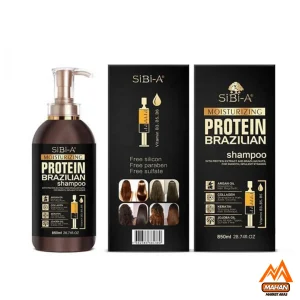 شامپو پروتئین برزیلی کراتین کویین KERATIN QUEEN حجم 800 میل keratine queen protein brazilian shampoo 800ml