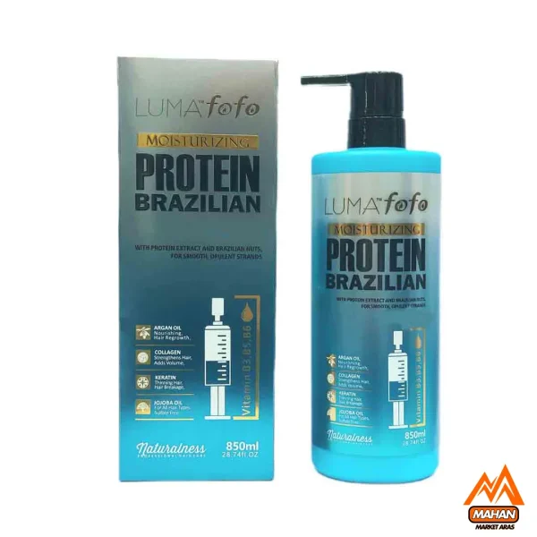 نرم کننده مو لوما فوفو  LOMA FOFO پروتئین برزیلی حجم 850 میل loma fofo conditioner protein brazilian 850 ml