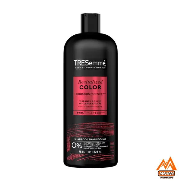 شامپو تثبیت کننده رنگ مو ترزمه TRESEMME حجم 828 میل  828ML Revitalize Color TRESEMME Shampoo for Colored Hair