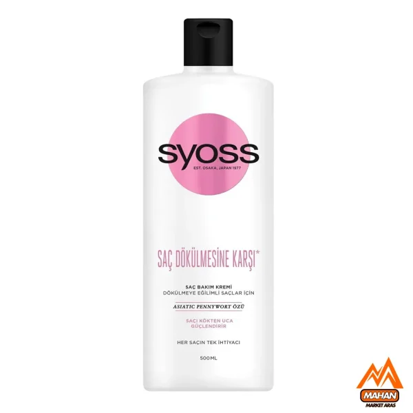 نرم کننده ضد ریزش مو سایوس مدل Anti-Hair Loss حجم 500 میل Syoss Anti-Hair Loss Hair Conditioner 500ml