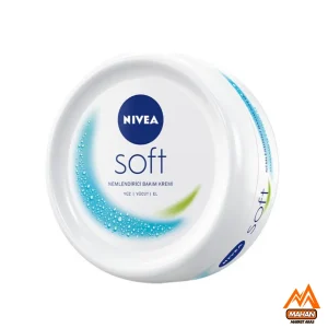 کرم نرم کننده و مرطوب کننده دست، بدن و صورت سافت نیوا nivea حجم 300 میل