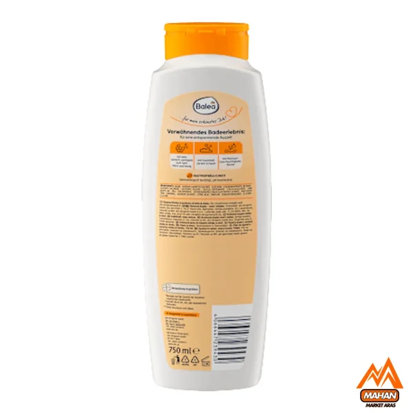شامپو بدن کرمی باله آ  Balea مدل شیر و عسل حجم 300 میل Balea Milk & Honey Shower Cream 300 ml - Image 2