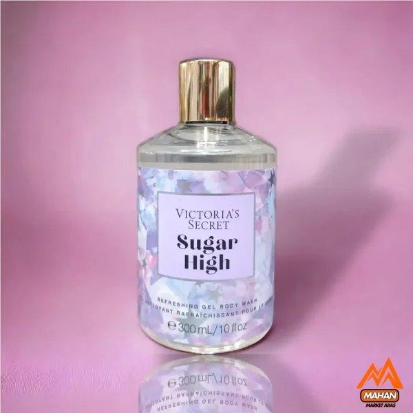 شامپو بدن ویکتوریا سکرت VICTORIA'S SECRET مدل SUGAR HIGH Gel حجم 300 میل Victoria's Secret Body Wash SUGAR HIGH Gel 300ml - Image 4