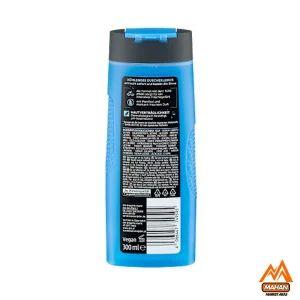 شامپو 4در1 سر و بدن باله آ Balea مدل Ice Feeling حجم 300 میل Balea Men Ice Feeling 4in1 Shower Gel 300ml
