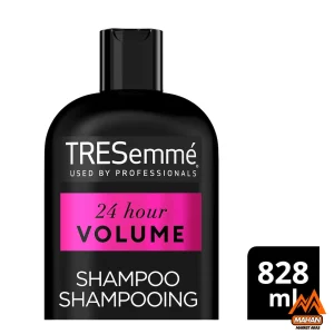 شامپو حجم دهنده مو 24 ساعته ترزمه TRESEMME مناسب موهای نازک حجم 828 میل 24 Hour Volume Shampoo for Fine Hair