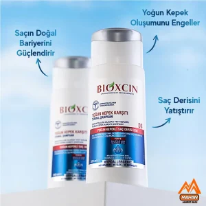 شامپو ضد شوره قوی آکوا ترمال بیوکسین Bioxcin مناسب انواع مو حجم 200 میل