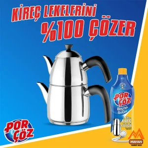 پاک کننده رسوبات آهکی و زنگ زدگی پورچوز Porçöz حجم 1000 میل