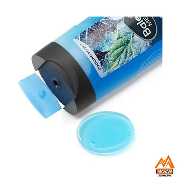 شامپو 4در1 سر و بدن باله آ Balea مدل Ice Feeling حجم 300 میل Balea Men Ice Feeling 4in1 Shower Gel 300ml - Image 3