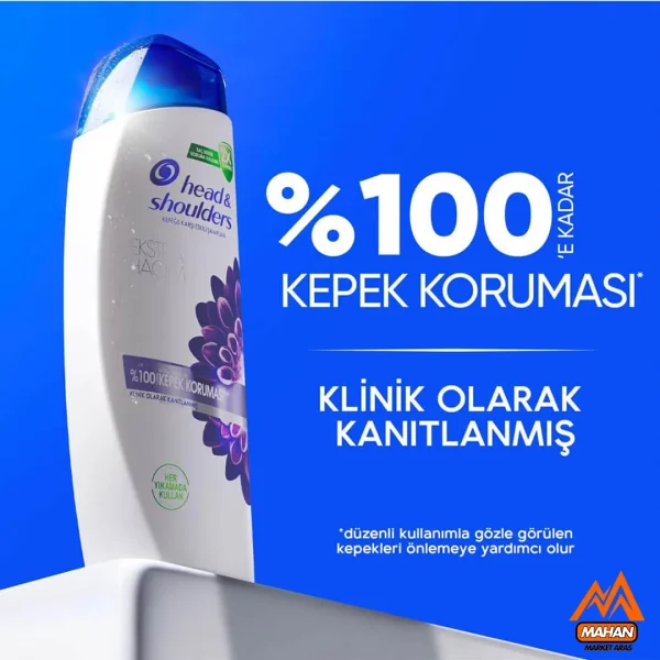 شامپو ضد شوره هد اند شولدرز Head & Shoulders مدل Ekstra Hacim حجم 350 میل Head & Shoulders Şampuanı Ekstra Hacim 350ml - Image 3