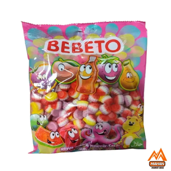 پاستیل ببتو ژله ای کاپ کیک 1000 گرم Bebeto cupcake Gelibon 1000gr