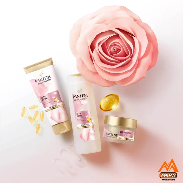 ماسک مو تقویت کننده پنتن Pantene مدل Body & Strength حجم 160میل - Image 3