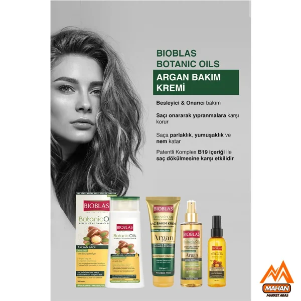 کرم موی آرگان بیوبلاس Bioblas حجم 250 میل - Image 5