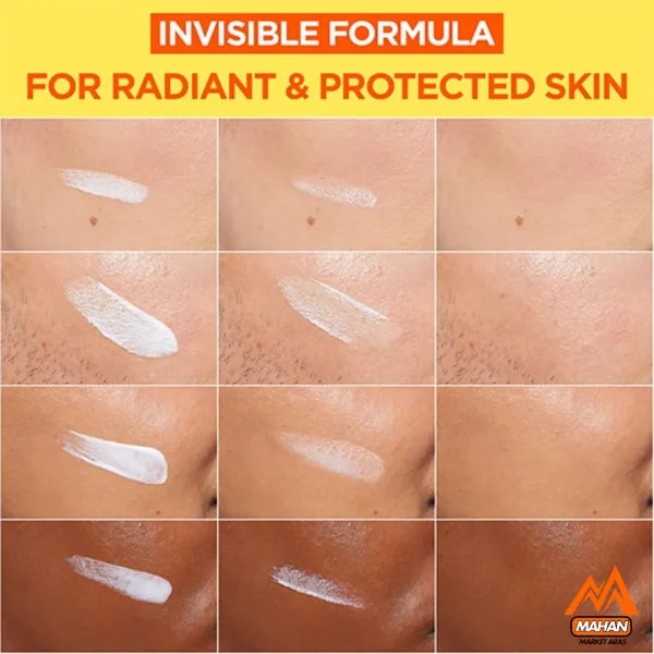 ضد آفتاب فلوئیدی ویتامین سی بی رنگ گارنیر Garnier با spf50 حجم 40 میل - Image 3
