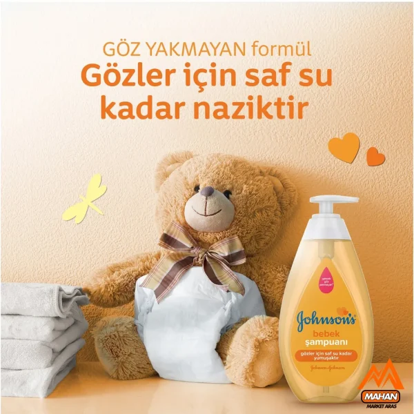 شامپو بچه روزانه جانسون Johnson حجم 750 میل و 200 میل Johnson's Baby Bebek Şampuanı 750ml+200ml - Image 6