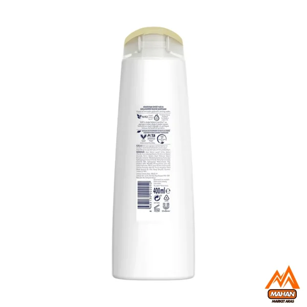 شامپو سر داو DOVE تقویت کننده مو حاوی روغن نارگیل حجم 400 میل Dove Hindistan Cevizi Gücü Şampuan 400 ml - Image 6