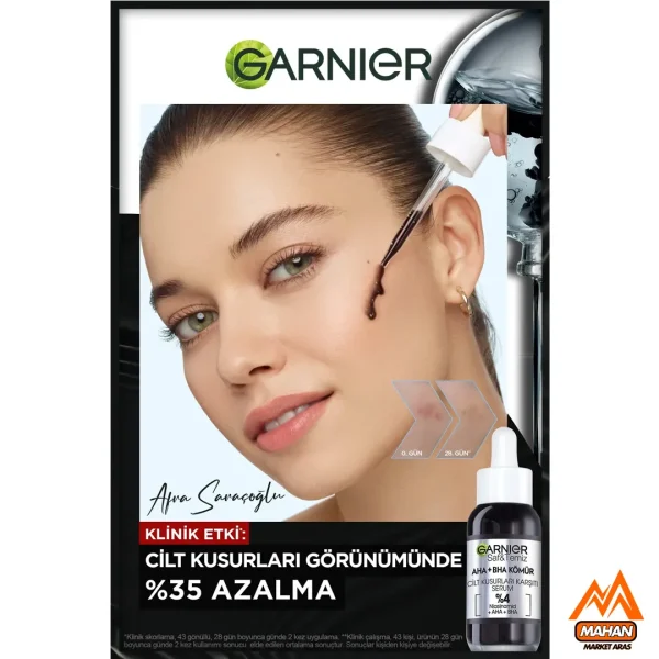 سرم لایه بردار و ضد جوش ذغالی گارنیر Garnier حجم 30 میل - Image 5