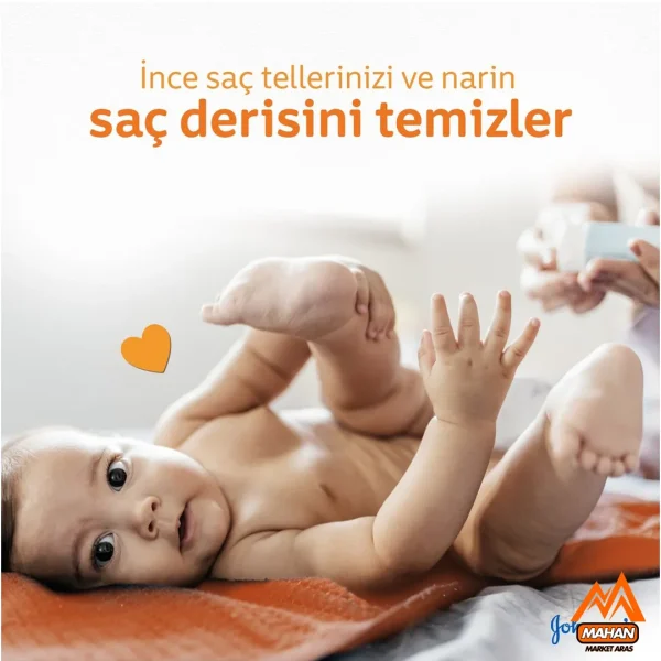 شامپو بچه روزانه جانسون Johnson حجم 750 میل و 200 میل Johnson's Baby Bebek Şampuanı 750ml+200ml - Image 8