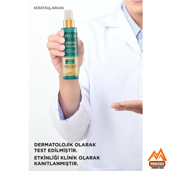 اسپری نرم کننده و ترمیم کننده مو حاوی روغن آرگان بیوکسین Bioxcin حجم 150 میل - Image 4