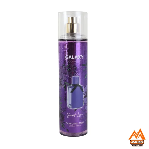بادی میست زنانه گلکسی Galaxy مدل Secret Love حجم 250 میل