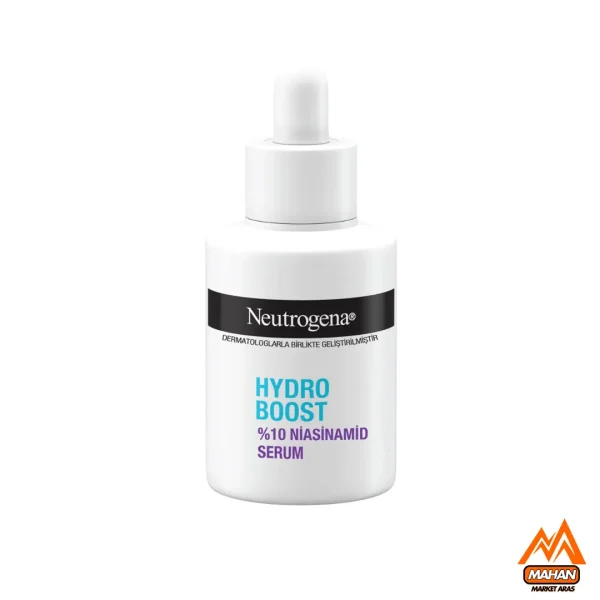 سرم ضد لک و روشن کننده نیاسینامید نوتروژینا Neutrogena مدل Hydro Boost حجم 30 میل