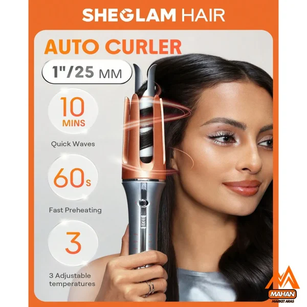 دستگاه فر کننده مو شیگلم SHEGLAM - Image 7