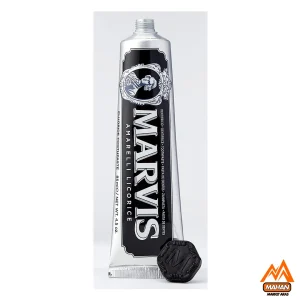 خمیردندان مارویس MARVIS مدل Amarelli Licorice Mint حجم 85 میل