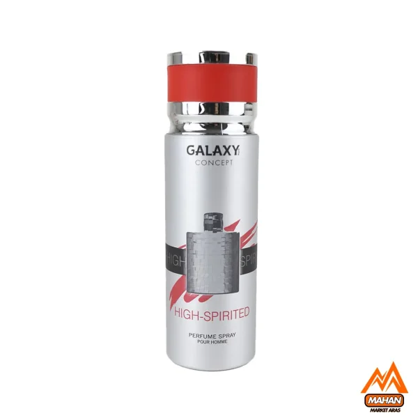 اسپری ضدتعرق مردانه گلکسی Galaxy مدل High-Spirited حجم 200 میل - Image 3