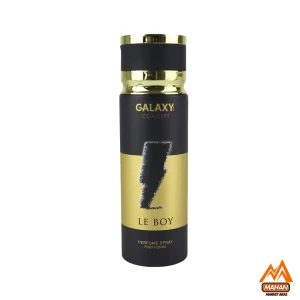 اسپری ضدتعرق مردانه گلکسی Galaxy مدل Le Boy حجم 200 میل
