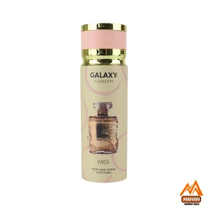 اسپری ضدتعرق زنانه گلکسی Galaxy مدل Miss حجم 200 میل