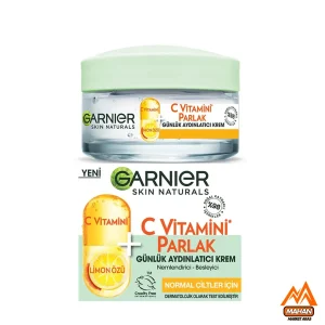 کرم روشن کننده و آبرسان ویتامین سی گارنیر Garnier حجم 50 میل