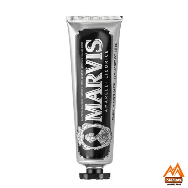 خمیردندان مارویس MARVIS مدل Amarelli Licorice Mint حجم 85 میل - Image 3