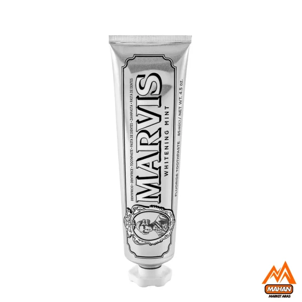 خمیردندان مارویس MARVIS مدل Whitening Mint حجم 85 میل - Image 4