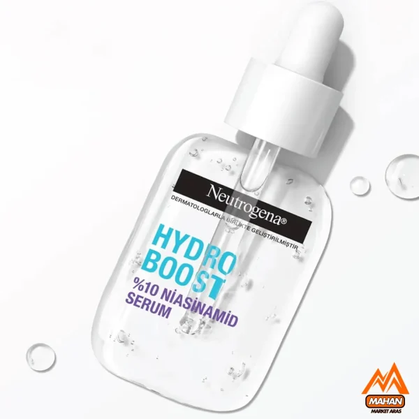 سرم ضد لک و روشن کننده نیاسینامید نوتروژینا Neutrogena مدل Hydro Boost حجم 30 میل - Image 3