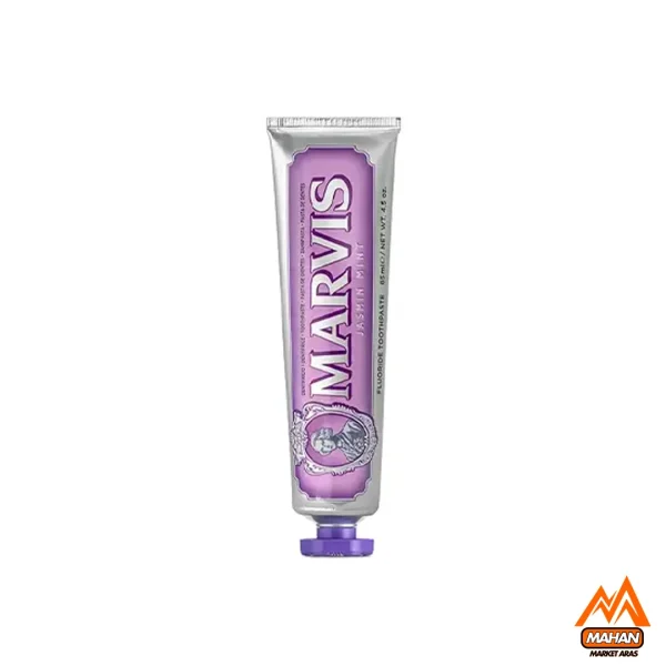 خمیر دندان یاس و نعناع مارویس MARVIS مدل Jasmin Mint حجم 85 میل - Image 3